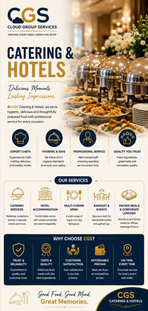 catering and hotels web