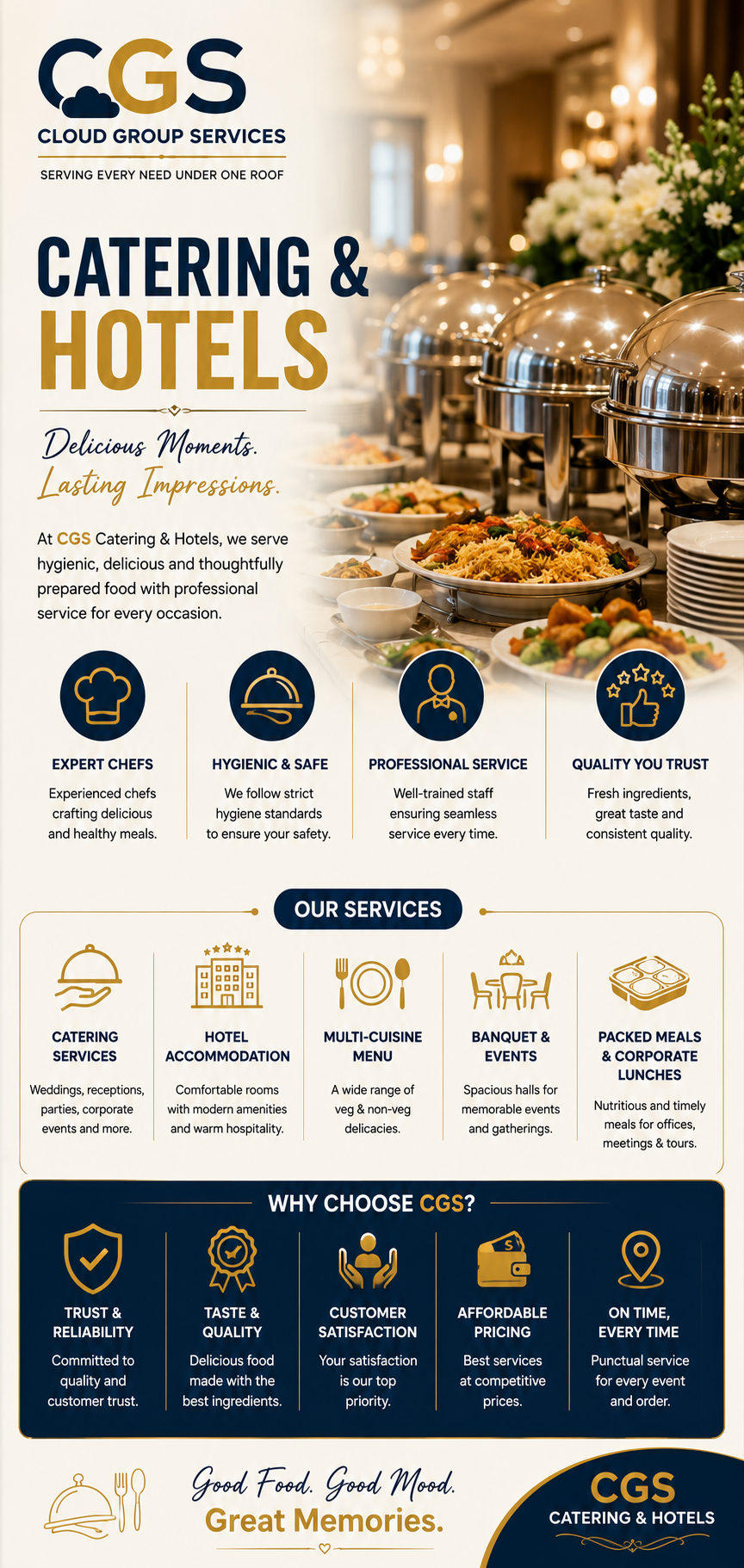 catering and hotels web